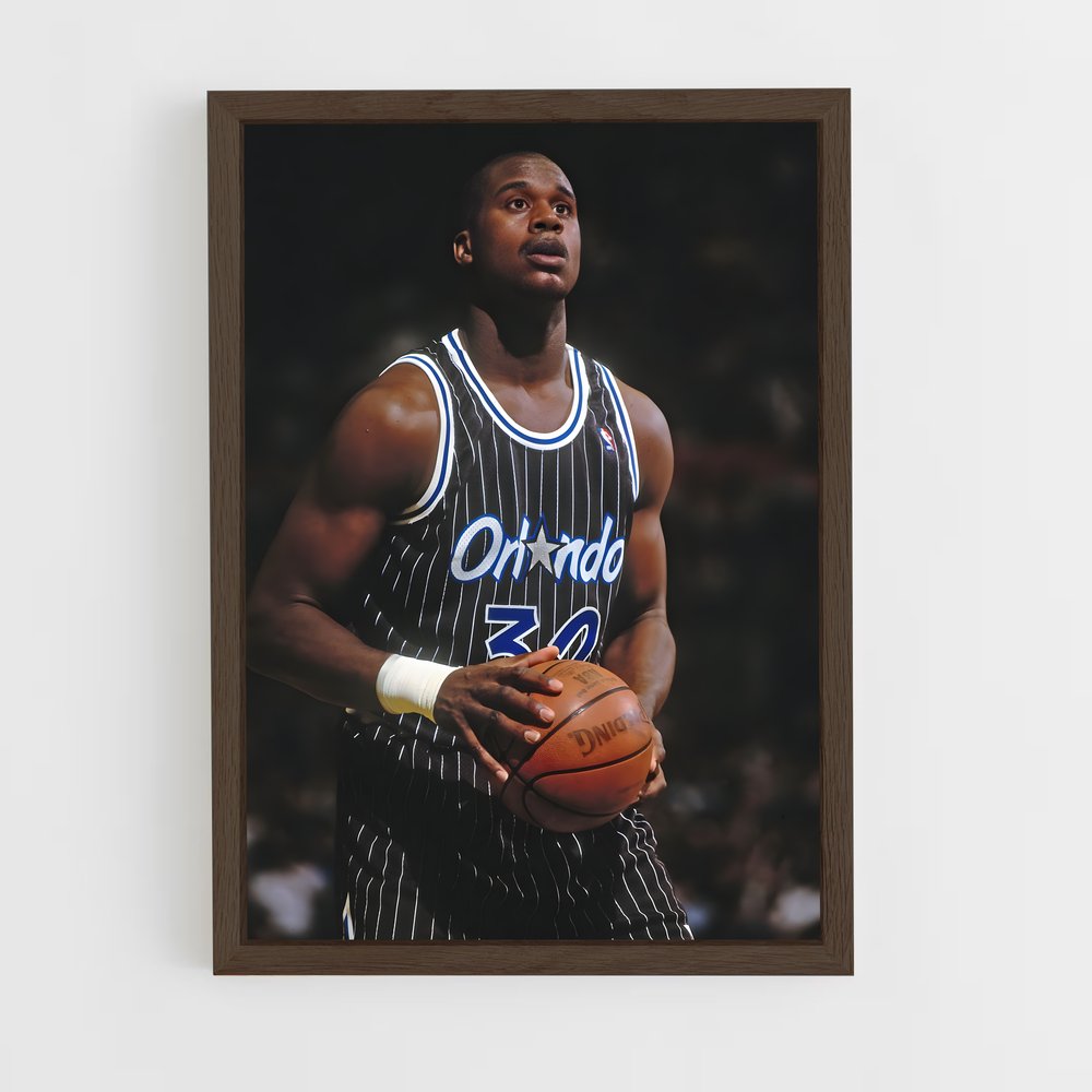 Poster Shaq Attack – affiche Basketball (vue 5)